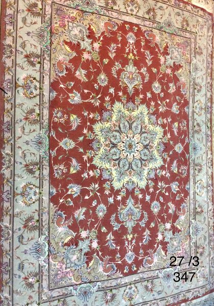 27-3   208X153 Tabriz 60 raj e seta