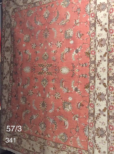 57-3   196X152 Tabriz 60 raj e seta